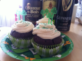 Cupcake de la St-Patrick